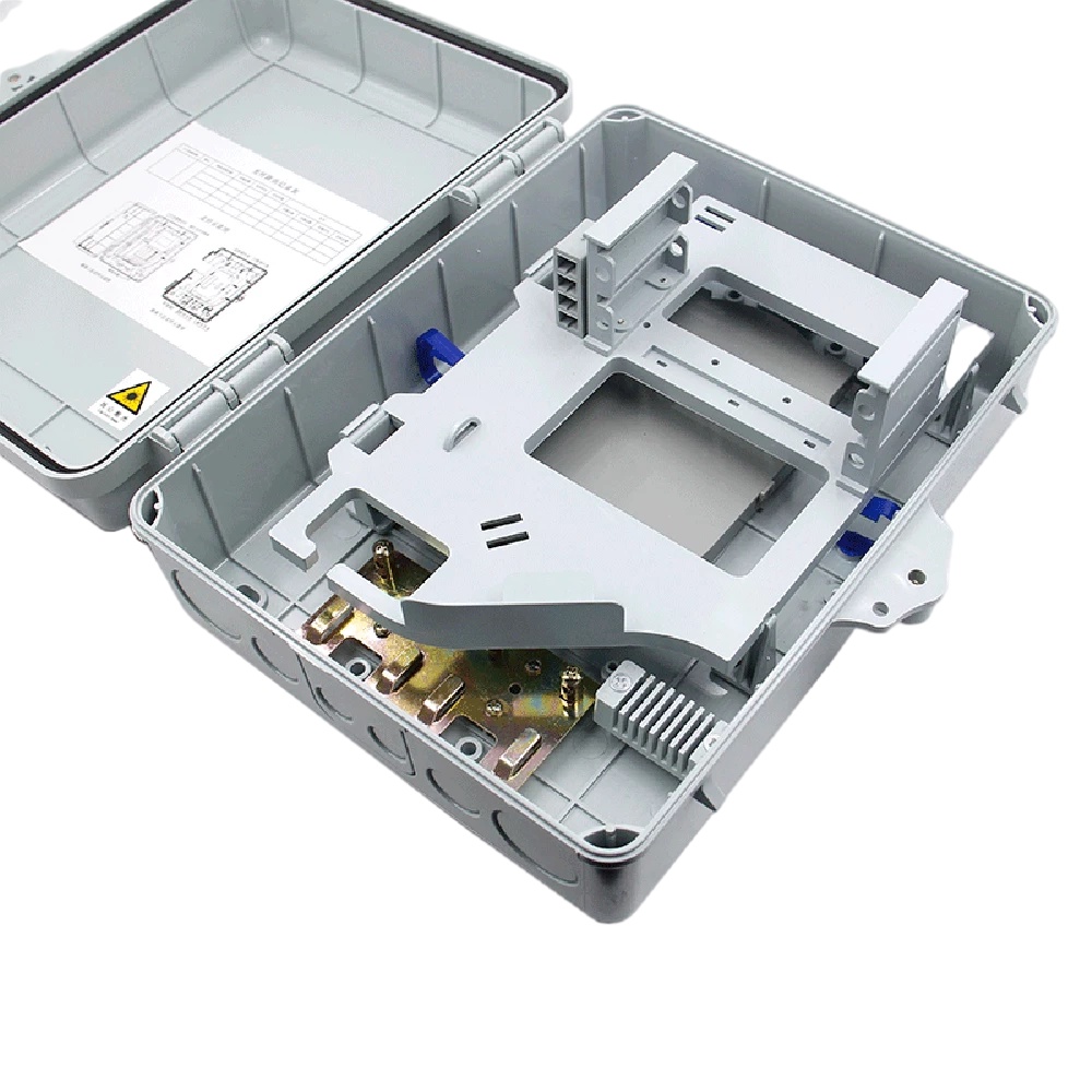 16 core fiber splitter box FTTH Insert type fiber optic distribution ...