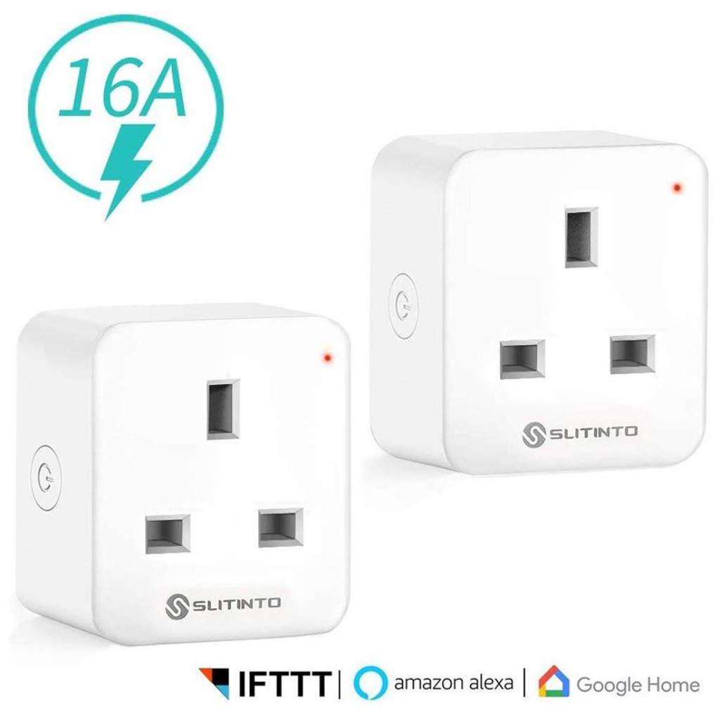 C55 Slitinto NXSM110 WiFi Smart Plug Socket Works with Alexa, Google Home and IFTTT, Mini