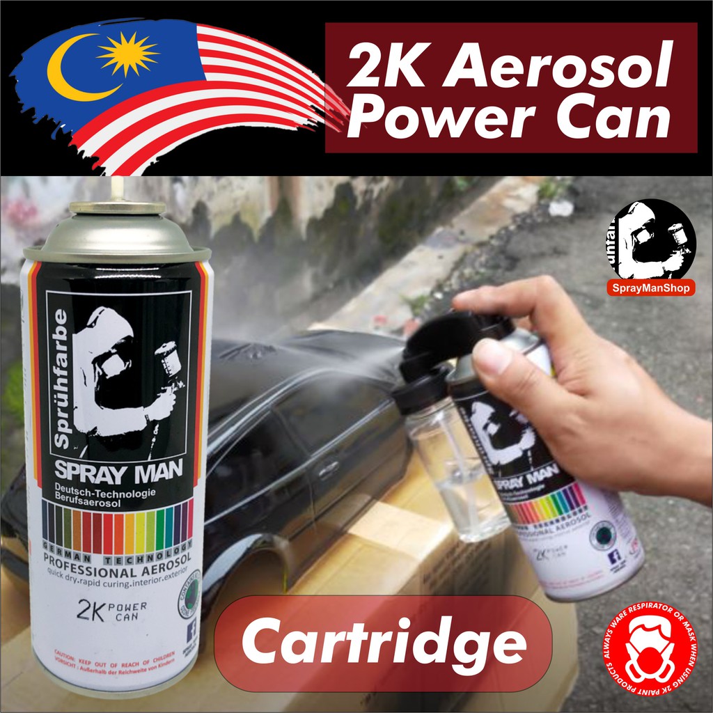 2K Clear Aerosol Spray Paint Original 2K Clear 4:1 System For ...