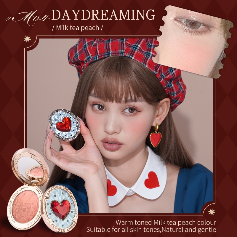 【Ready Stock】Flower Knows Circus Series Gradient Blush 6 Colors