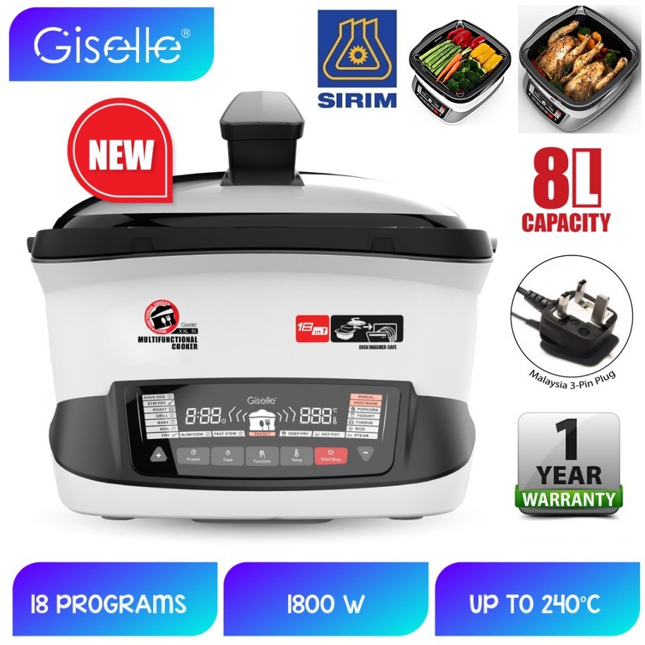 Giselle pressure cooker discount manual