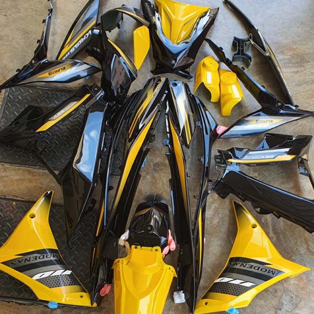 Modenas MR3 Coverset Original with Sticker Yellow,Blue,Black (No Disc ...