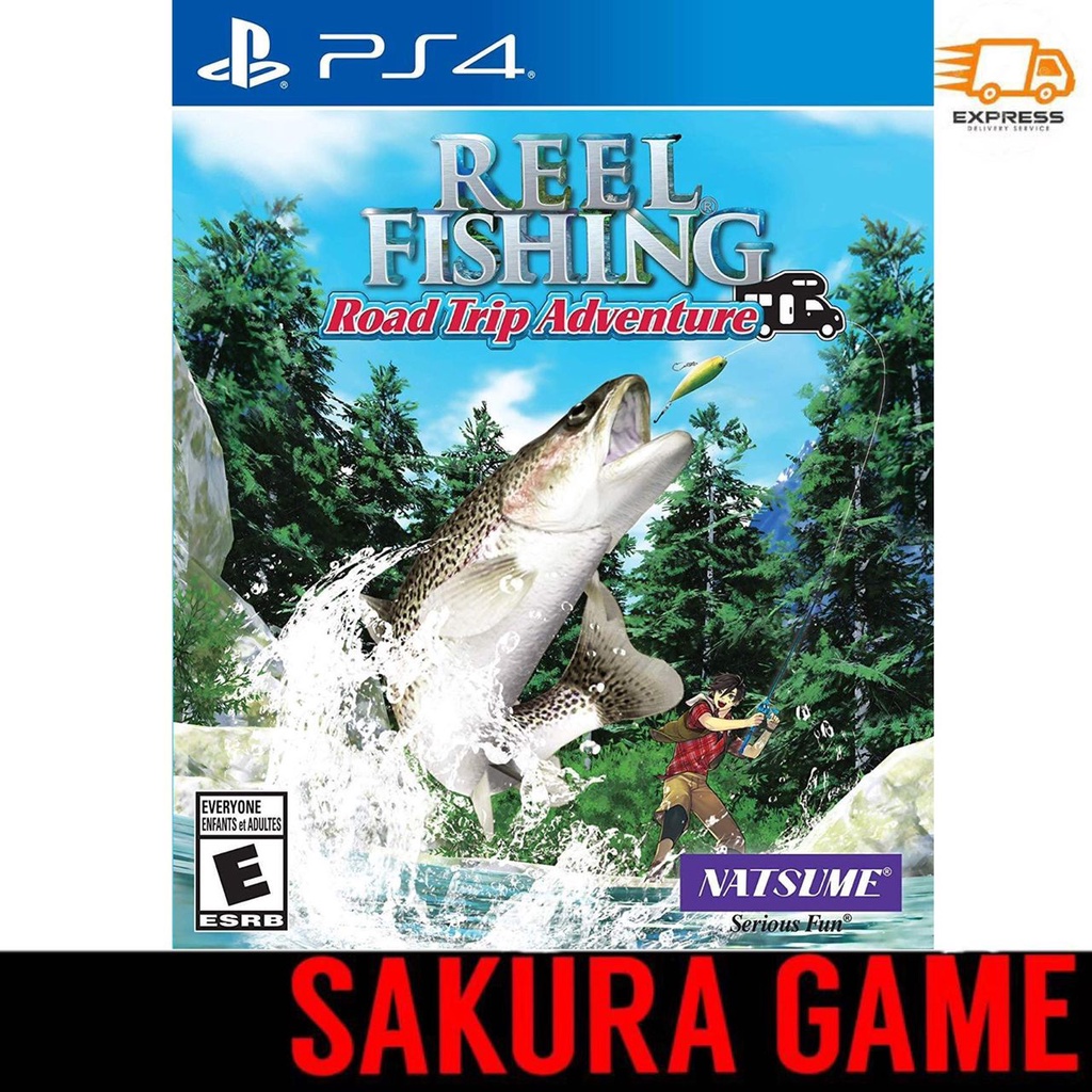 PS4 Reel Fishing Road Trip Adventure R1 ENG (NEW)