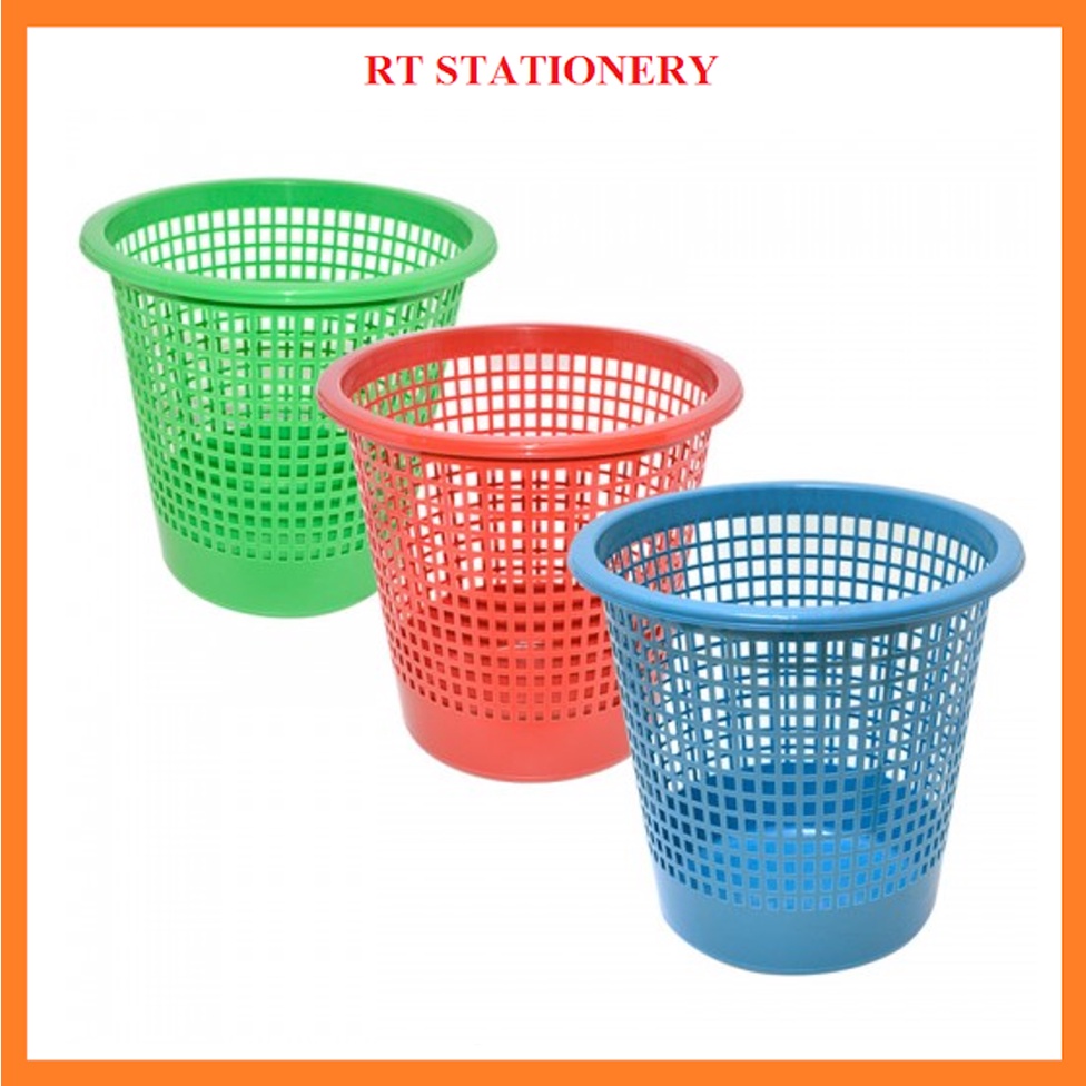 Niso Office Paper Basket Bakul Sampah Plastik Pb220 Shopee Malaysia 0560