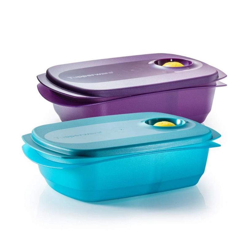 TUPPERWARE REHEATABLE DIVIDED DISH (1L) | Shopee Malaysia