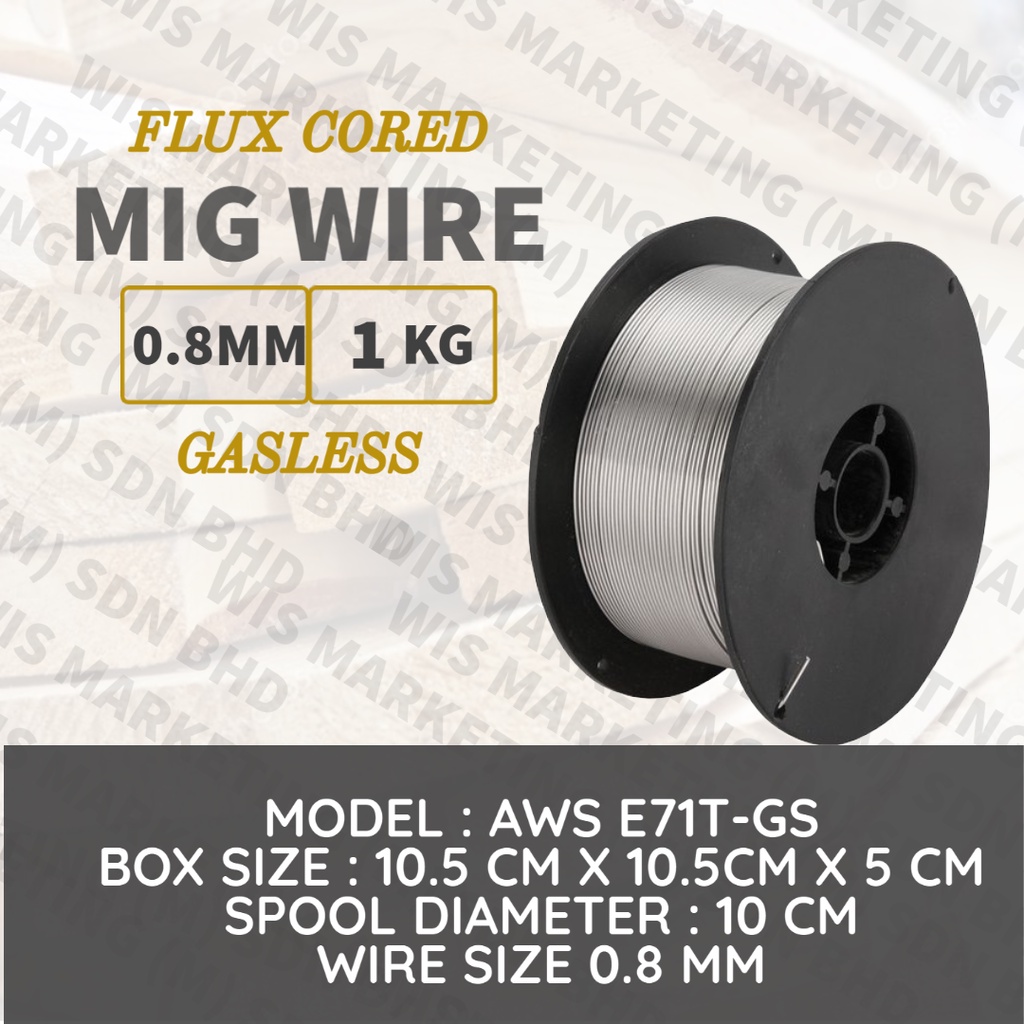 MIG WIRE 1 KG GASLESS MIG WIRE STAINLESS STEEL MIG WIRE GASLESS STAINLESS STEEL WIRE