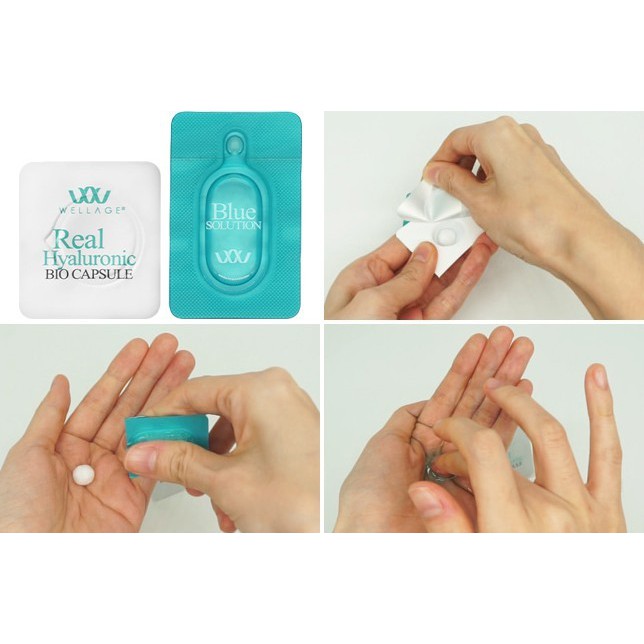 Wellage Real Hyaluronic Bio Capsule Blu… - 基礎化粧品