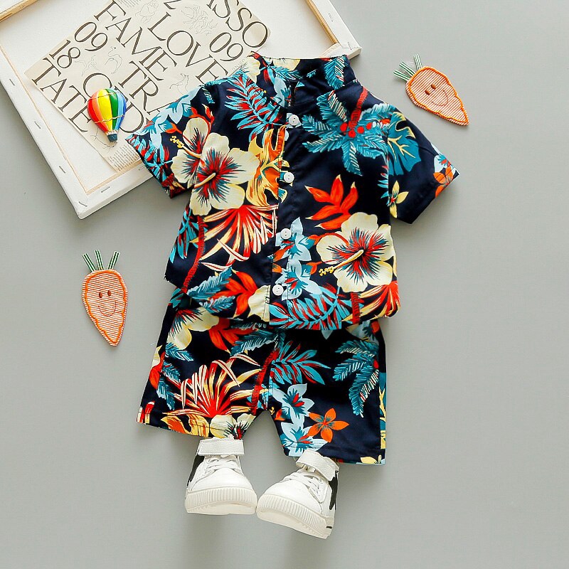 Baby boy best sale flower shirt