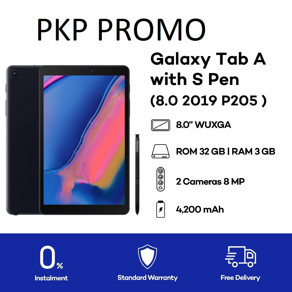 Galaxy Tab A 8.0 with S Pen LTE SM-P205 Galaxy Tab A 8.0 with S