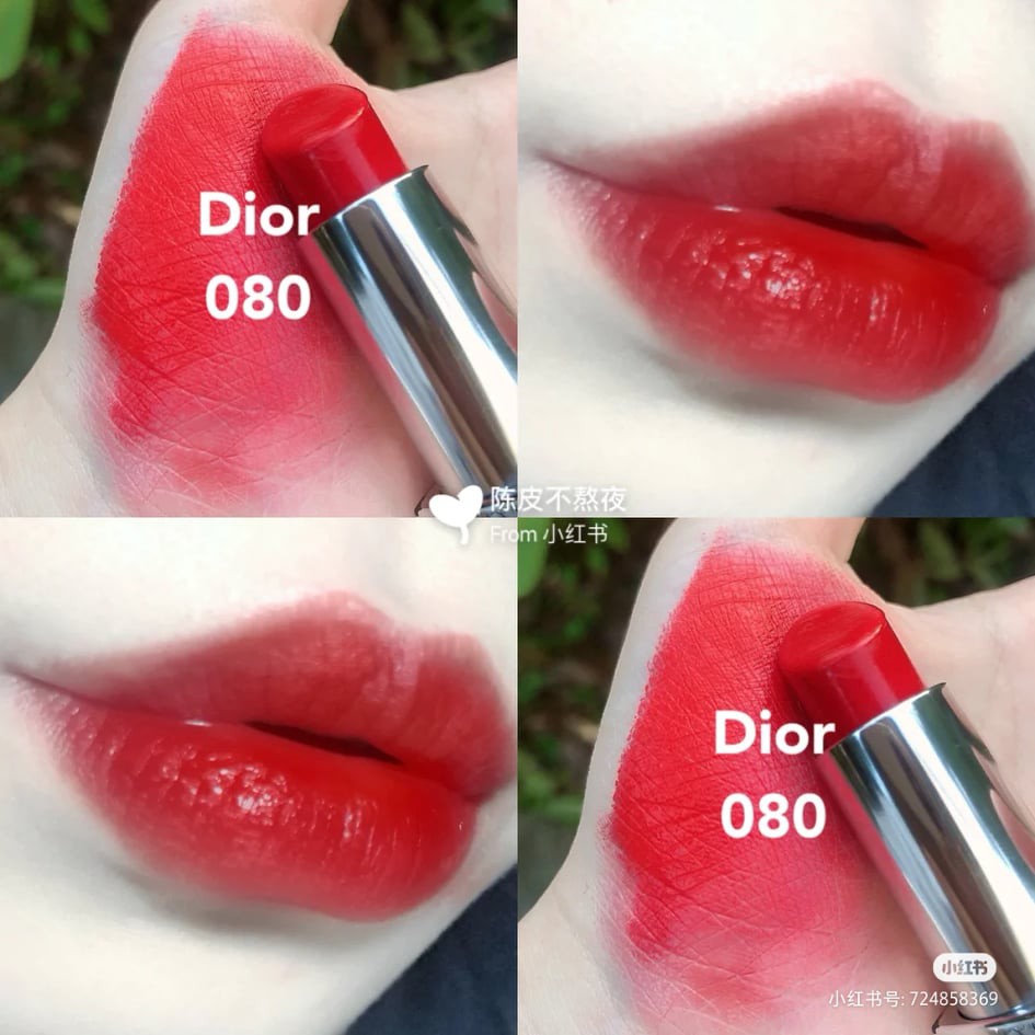 Dior 080 Red smile Lipstick Cosmetic Shopee Malaysia