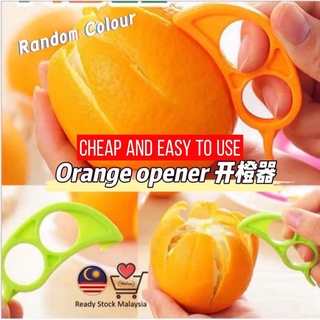 4 Pieces Citrus Zester Peeler, Orange Peeler Citrus Remover Plastic Slicer  Easy Fruit Cutter Fruit Opener Kitchen Gadget For Orange (random Colors)