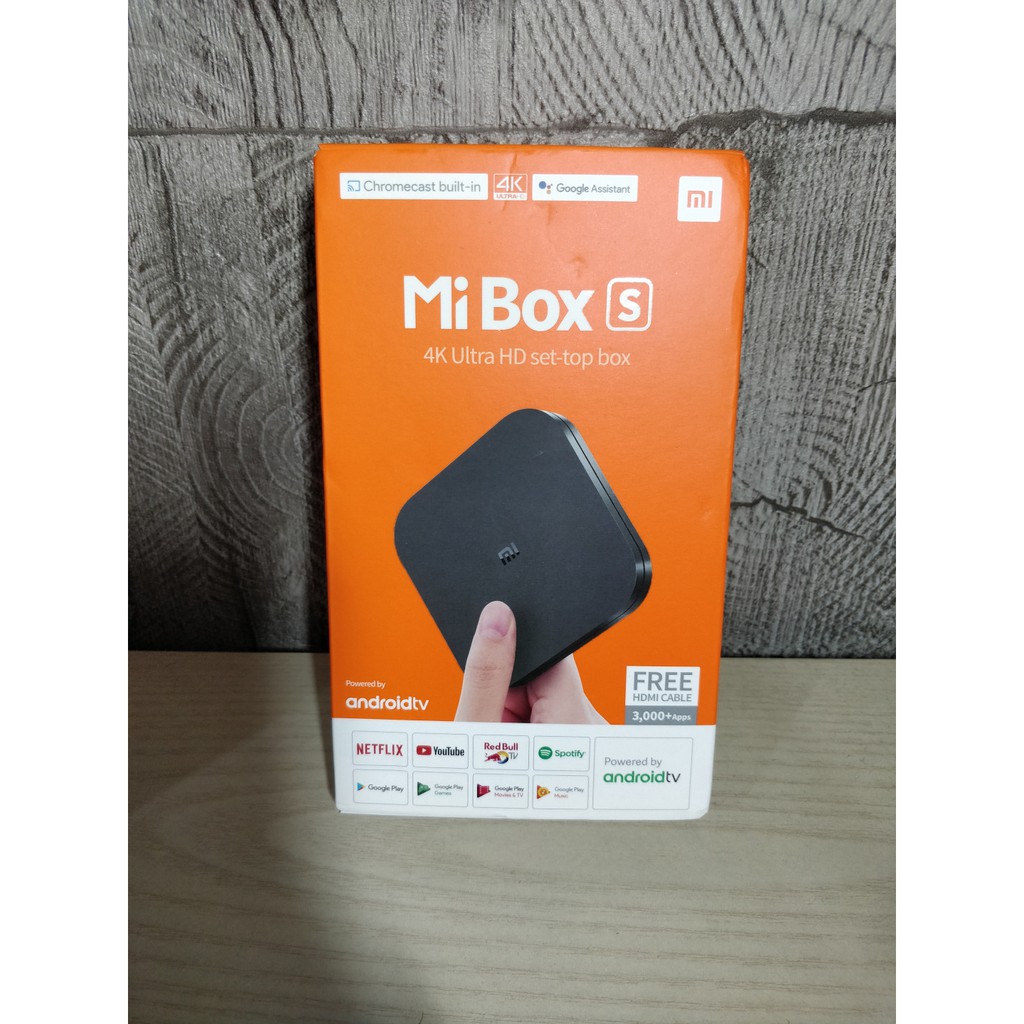 Xiaomi Mi Box S 4K HDR Android TV Box With Google Assistant Media
