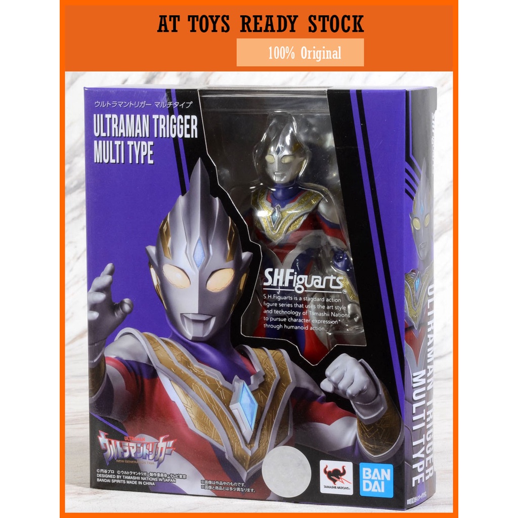 TAMASHII NATIONS Tamashi Nations - Ultraman Trigger Multi Tipo, Bandai Spirits Figuarts Mini - El Mundo De Eli