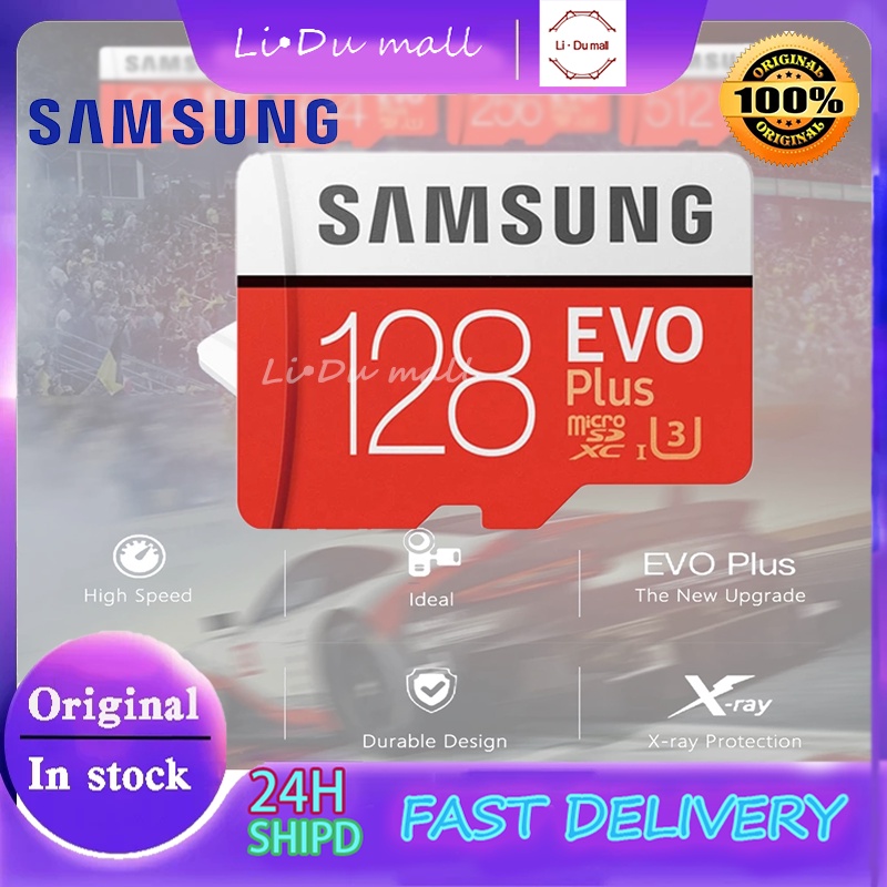 SAMSUNG Micro SD Card 128GB EVO Plus Flash Memory Card 32GB 64GB Class