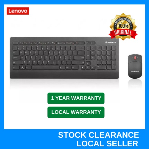 Lenovo Essential Wireless Combo Keyboard & Mouse (US English 103P