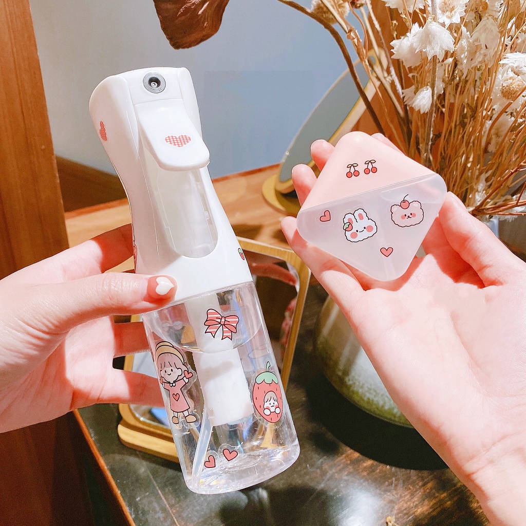 150ML/300ML /200ML Refillable Fine Mist Sprayer Bottle + Free Sticker ...