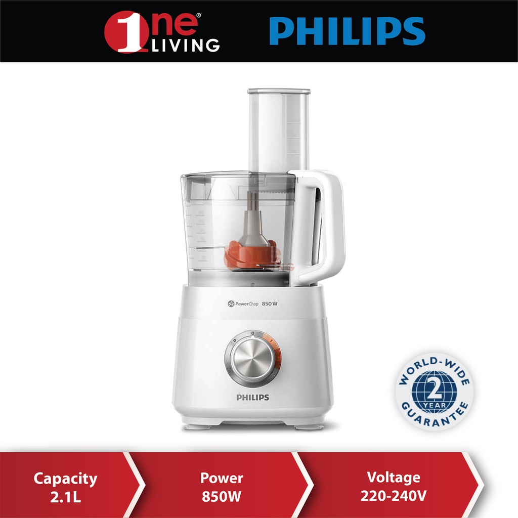 Philips Viva Collection Compact Food Processor HR7520 (HR7520/01