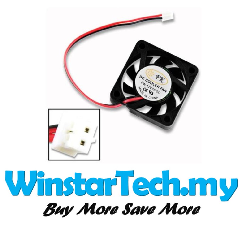 DC 12V 2Pin 4x 4cm Computer Mini Cooling Fan 40x 40mm Cooler Fan CPU ...