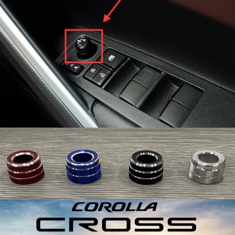 Corolla CROSS Side Window Trim Button Cover(2020-Present) | Shopee Malaysia
