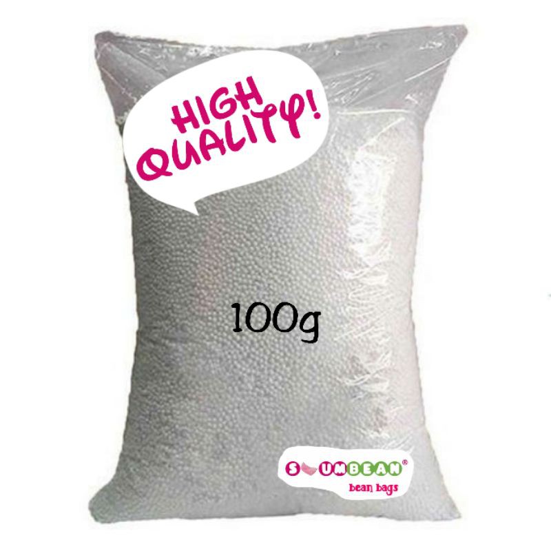 100g CHEAPEST READY STOCK 5KG 1KG 100G BAG BEAN BAG REFILL FILLER FILLING Shopee Malaysia