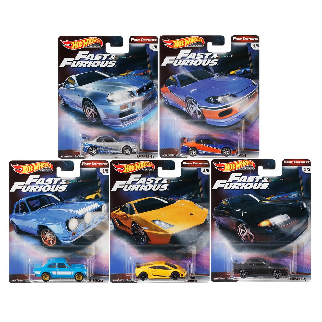 Hot wheels fast & best sale furious premium