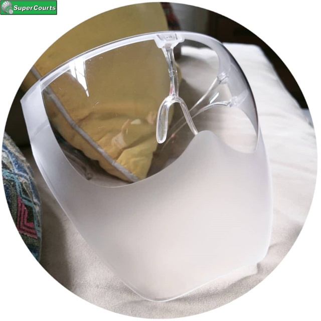 Full Face Shield Mask Anti-fogging Large Acrylic Protective Mask ...
