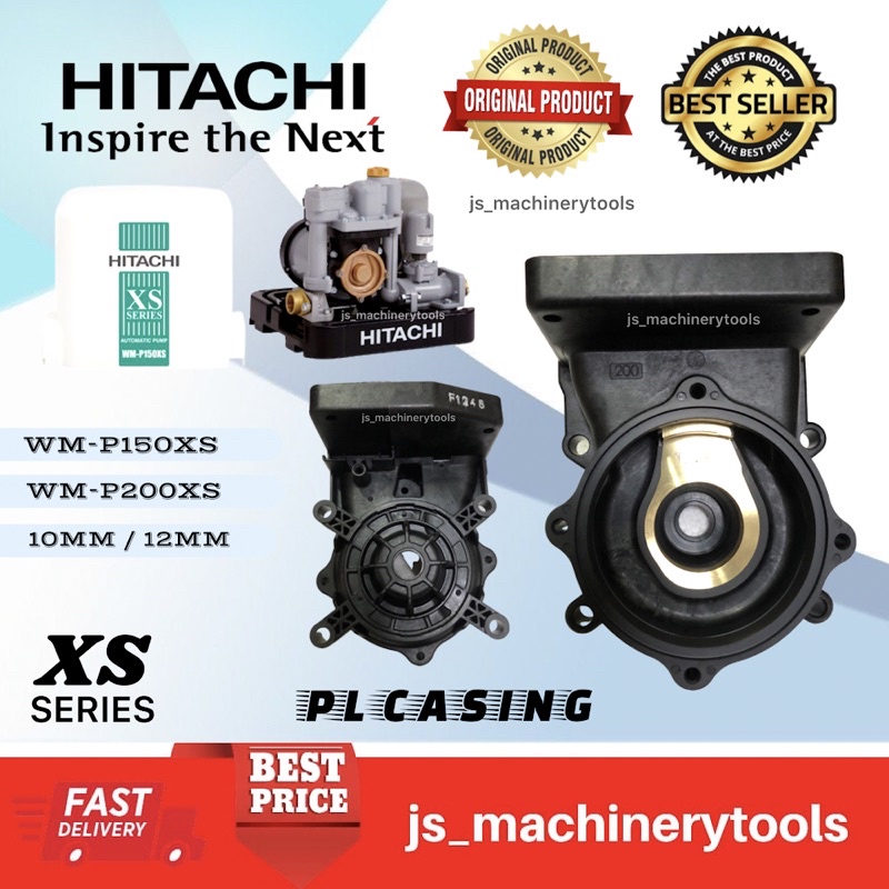 Hitachi Water Pump PL Casing WMP200XS XS Series 12mm Spare Part
