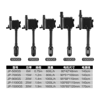 Aquarium SunSun 4 in 1 Multifunction Submersible Water Pump JP-500GS JP ...