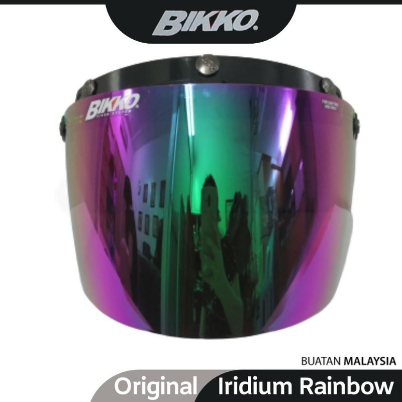 Visor Helmet Bogo Bikko Rainbow Pelangi Shopee Malaysia