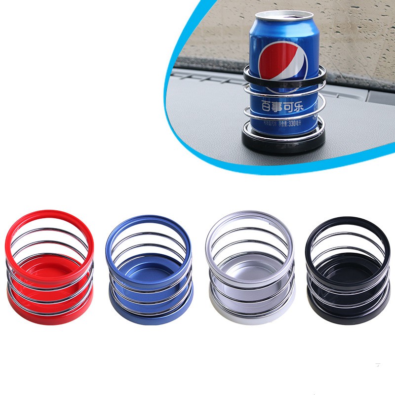1Pcs Portable Universal Car Spring Drinks Bottle Cup Mobile Phone ...