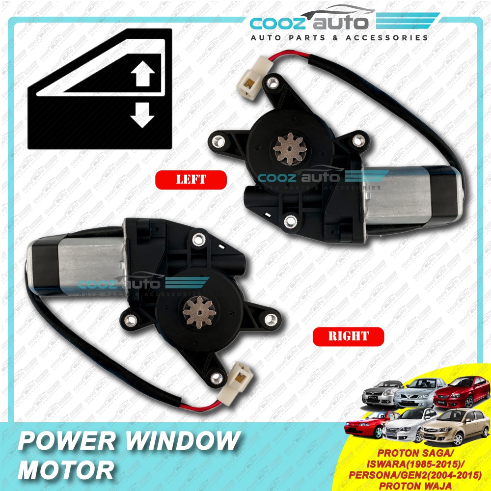 Proton Saga Gen2 Persona Waja Power Window Motor Door Side Front Rear
