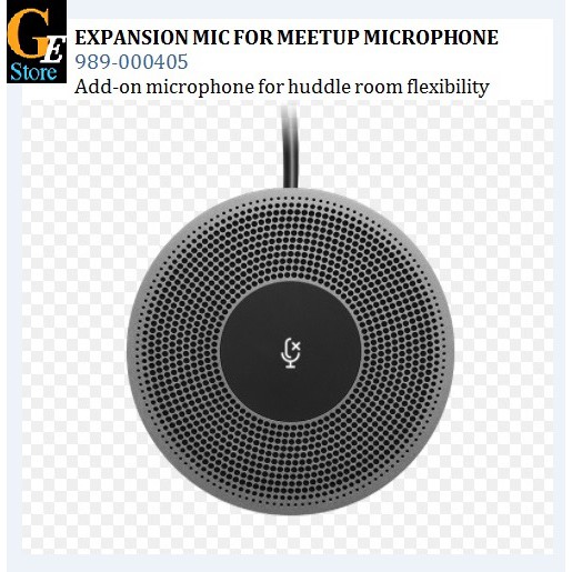 Logitech 989-000405 Expansion Mic for MeetUp 