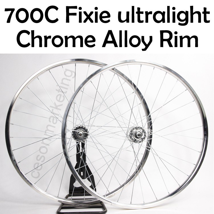 Chrome 700c wheelset new arrivals