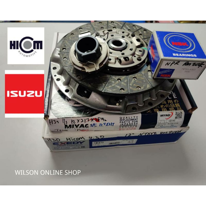 Isuzu clutch kit discount price