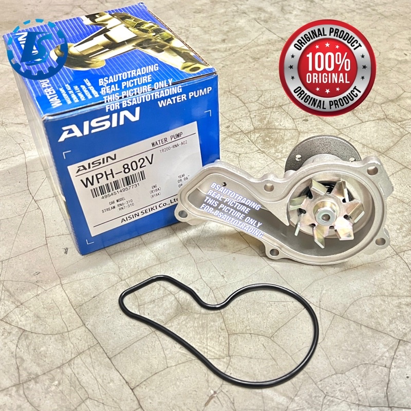 100 ORIGINAL AISIN WATER PUMP HONDA CIVIC FD SNA 1.8 HONDA STREAM 1.8