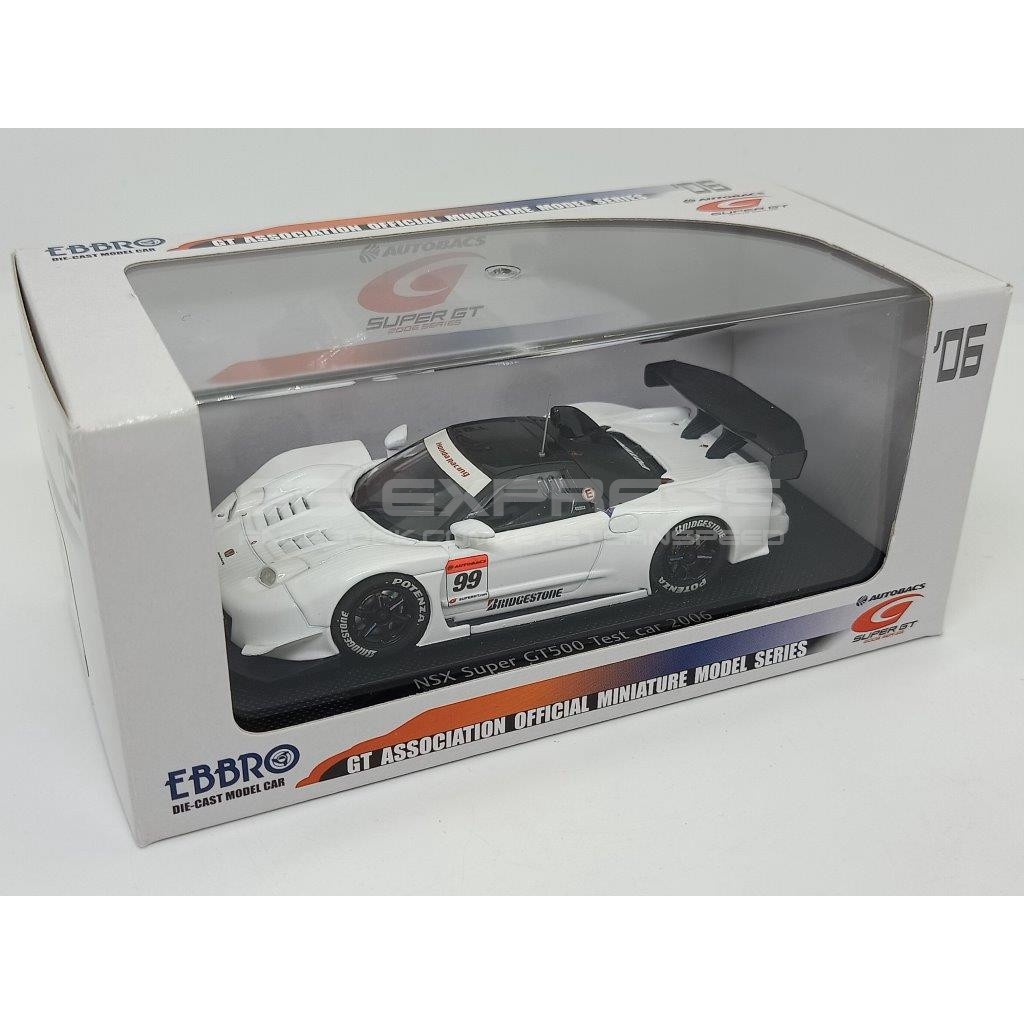 EBBRO 1:43 SCALE [NSX SUPER GT500 TEST CAR 2006] JAPAN GT