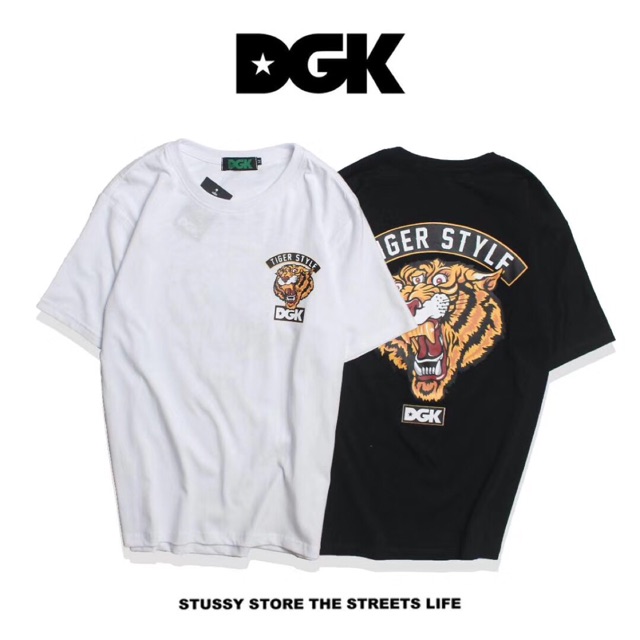 DGK Tiger Style T Shirt hypebeast Shopee Malaysia