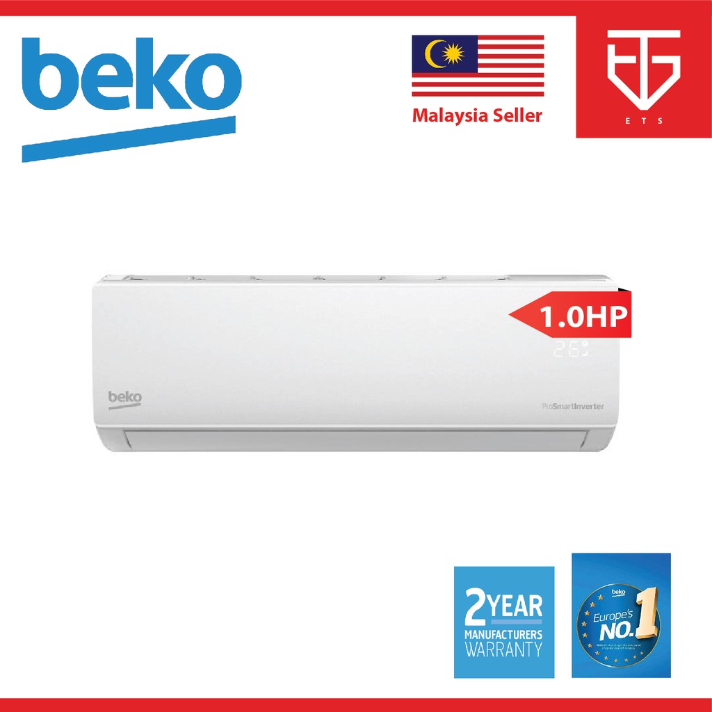 BEKO 1.0HP R32 INVERTER JET COOL AIRCOND BSVOM 090/091 Shopee Malaysia