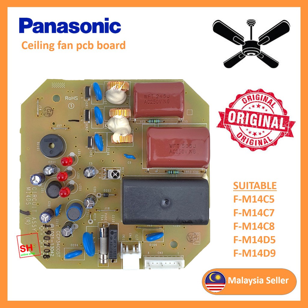 Panasonic Original Ceiling Fan Pcb Board | Shopee Malaysia