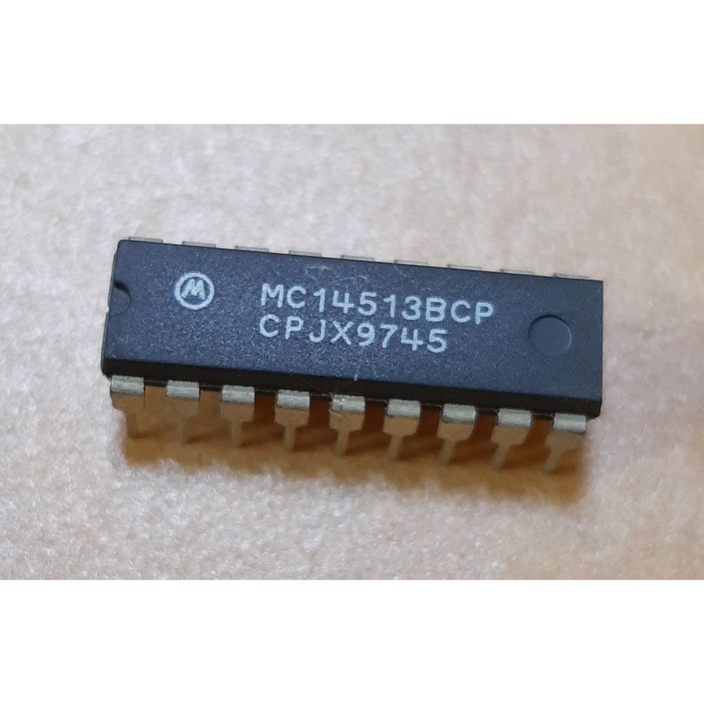 MC14543BCP Decoder 5-Piece MC14543BCP BCD-to-Seven Segment Decoder ICs ...