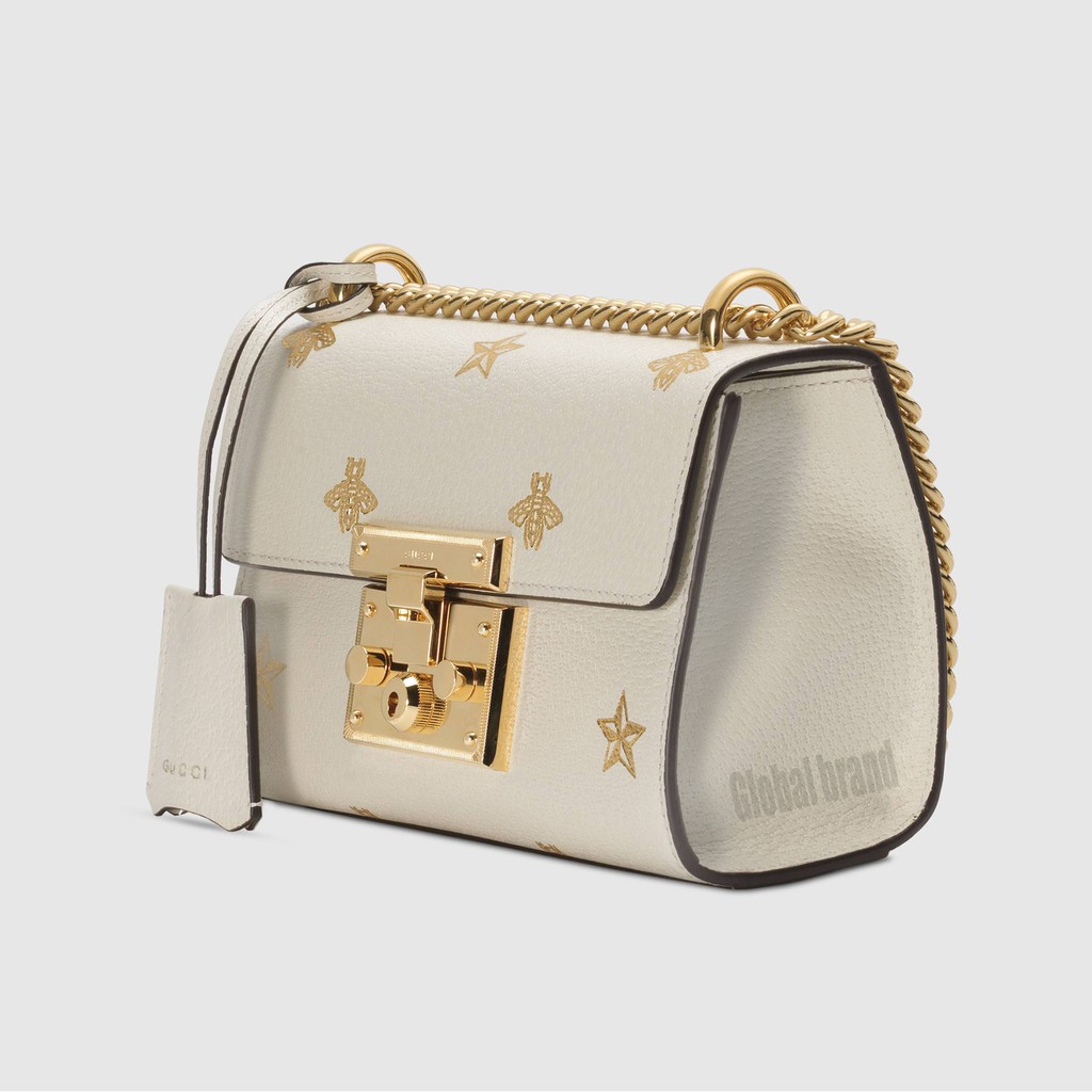Gucci Padlock Series Bee Stars Small Shoulder Bag Shopee Malaysia
