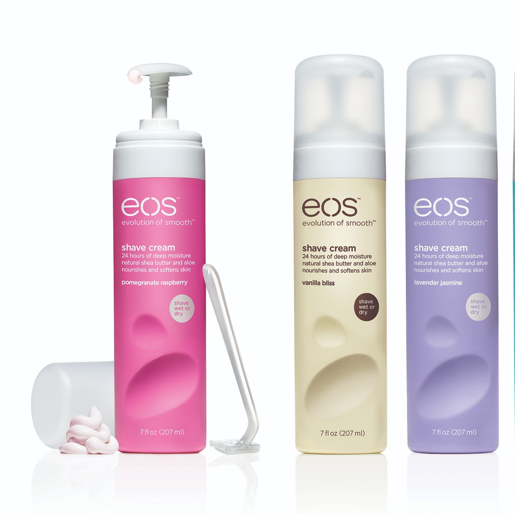 Ready Stock EOS Shave Cream 207ml, Lavender, Pomegranate Raspberry