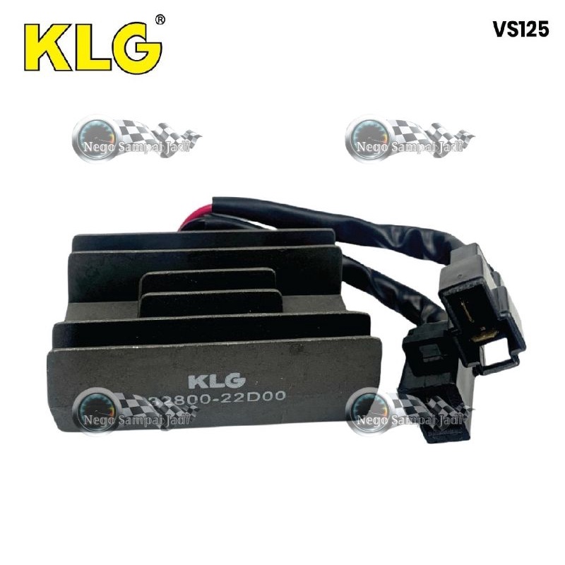 KLG Rectifier For Y110, Y100, WAVE125, VS125, RXZ, RG, RGV, KRISS