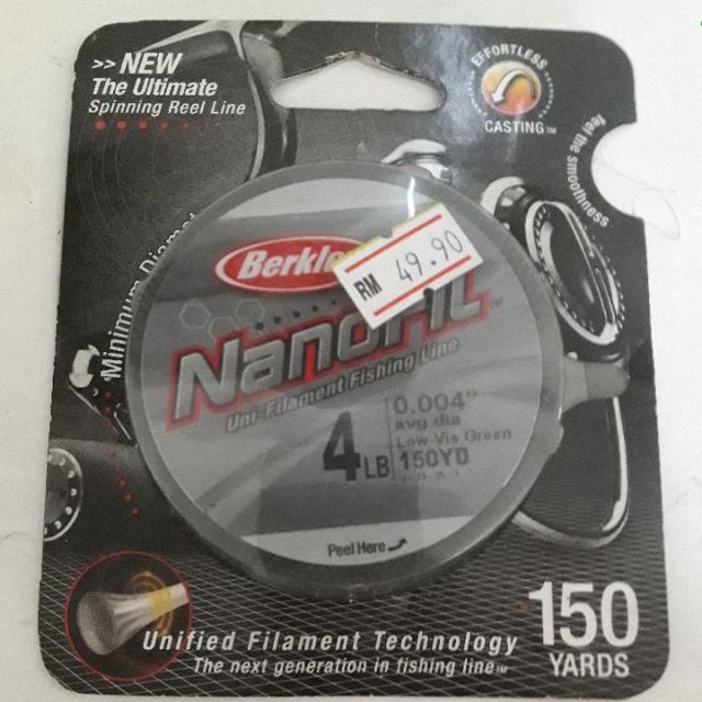 Berkley NanoFil Uni-Filament Fishing Line 150