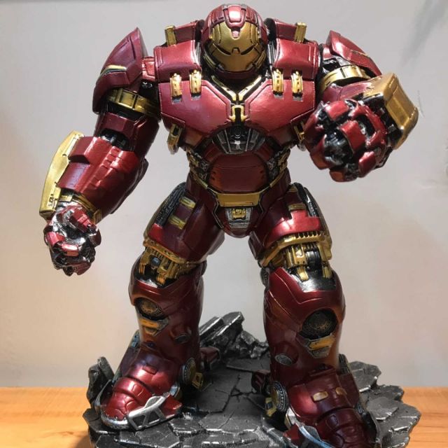 Marvel Avenger 3 - Tony Stark Hulkbuster Iron Man Mk 44 Statue Not- hot ...