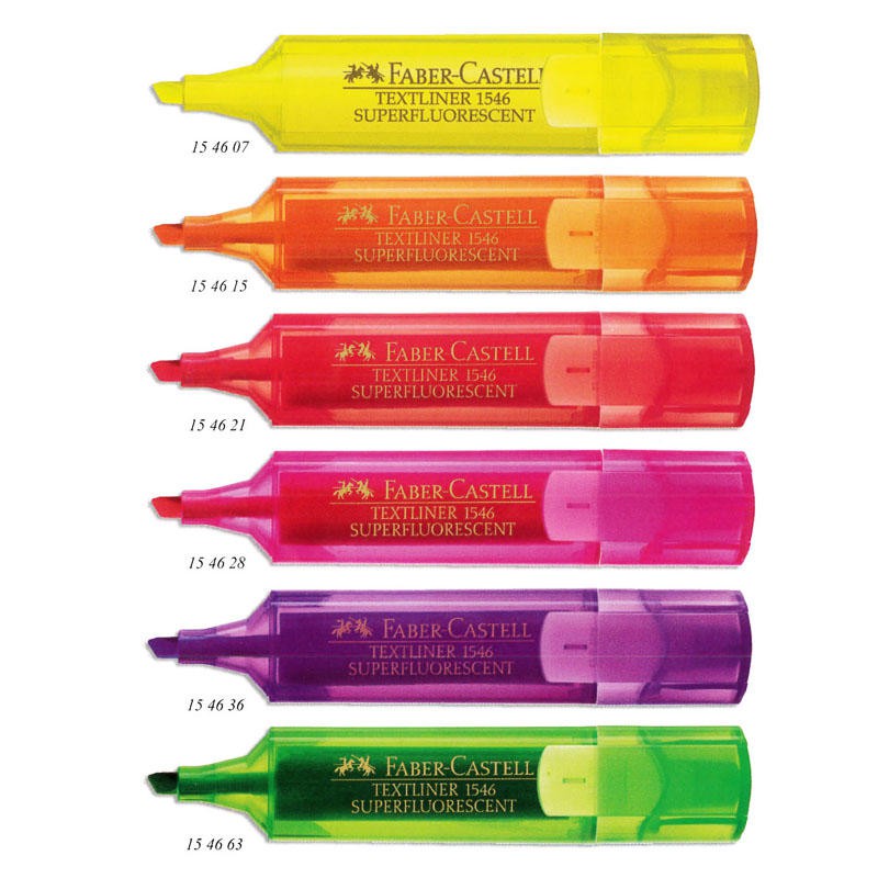 Faber Castell Textliner Highlighter 1546/Textliner 38-2 btg