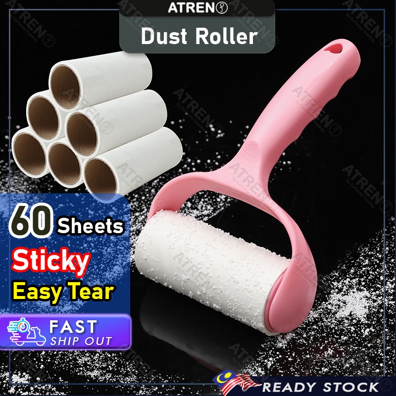 Lint Remover Roller for Clothes 1 Lint Roller 60 Sheet and 3 Refills