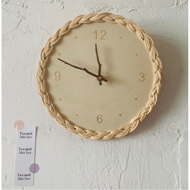 Ins wooden wall clock (Item code: 2011) | Shopee Malaysia