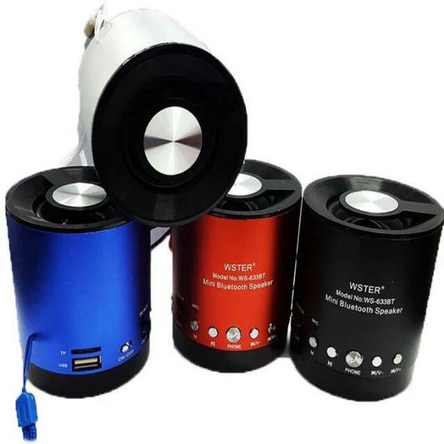 Wster mini best sale bluetooth speaker