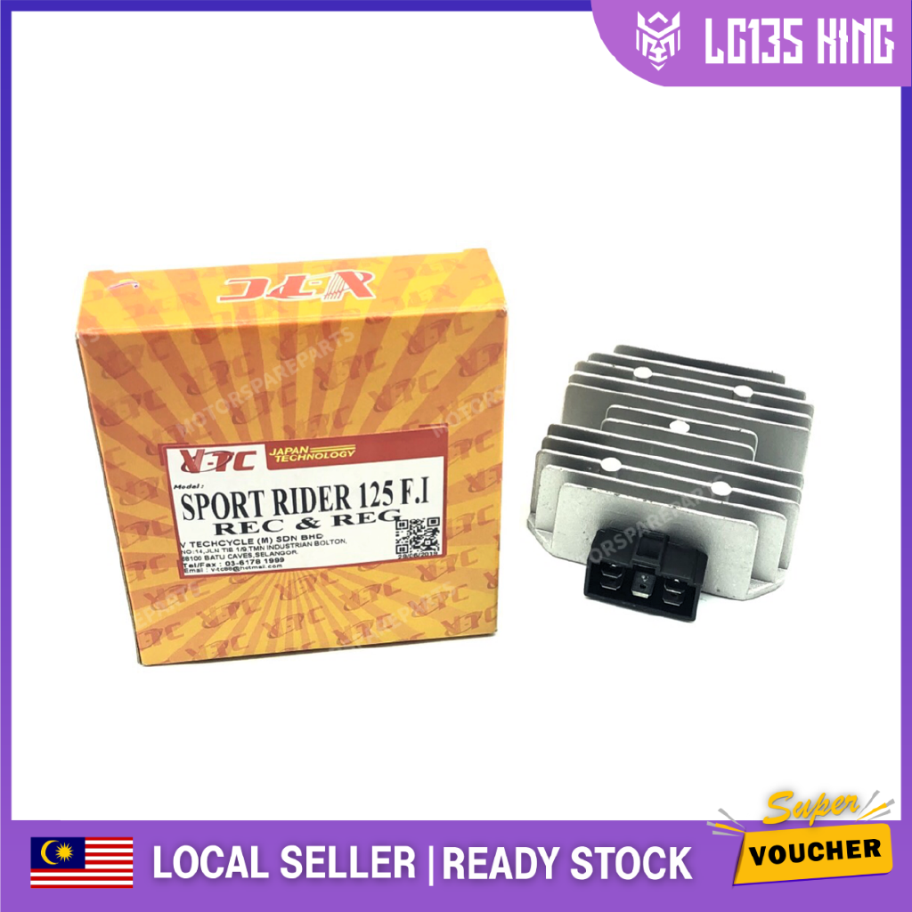 SYM SPORT RIDER 125 SPORTRIDER125 RECTIFIER REGULATOR KATAO KATAU VTC ...